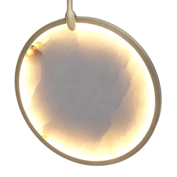 Eternity Modern Brass Chandelier - Brass
