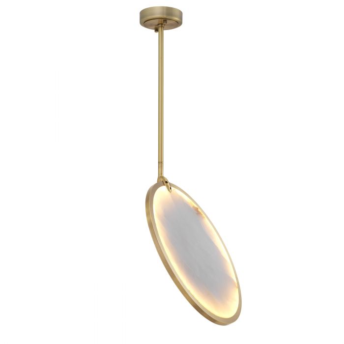 Eternity Modern Brass Chandelier - Brass
