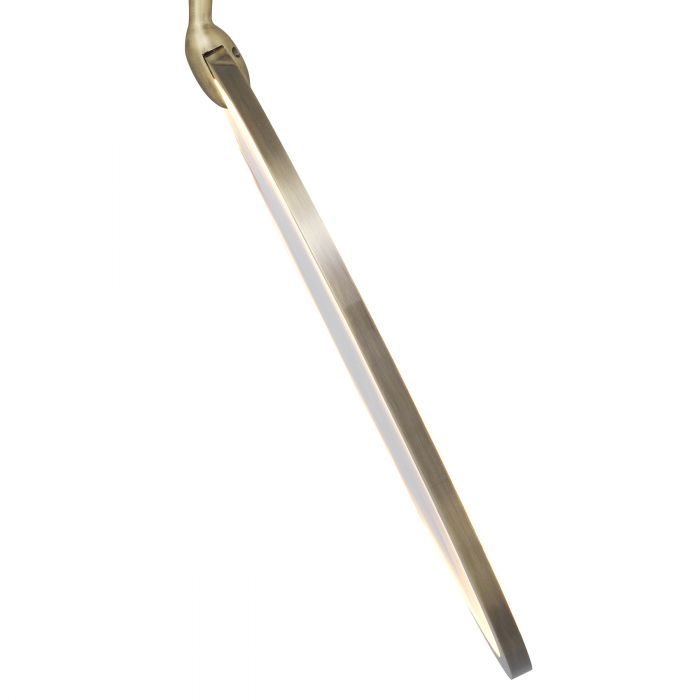 Eternity Modern Brass Chandelier - Brass