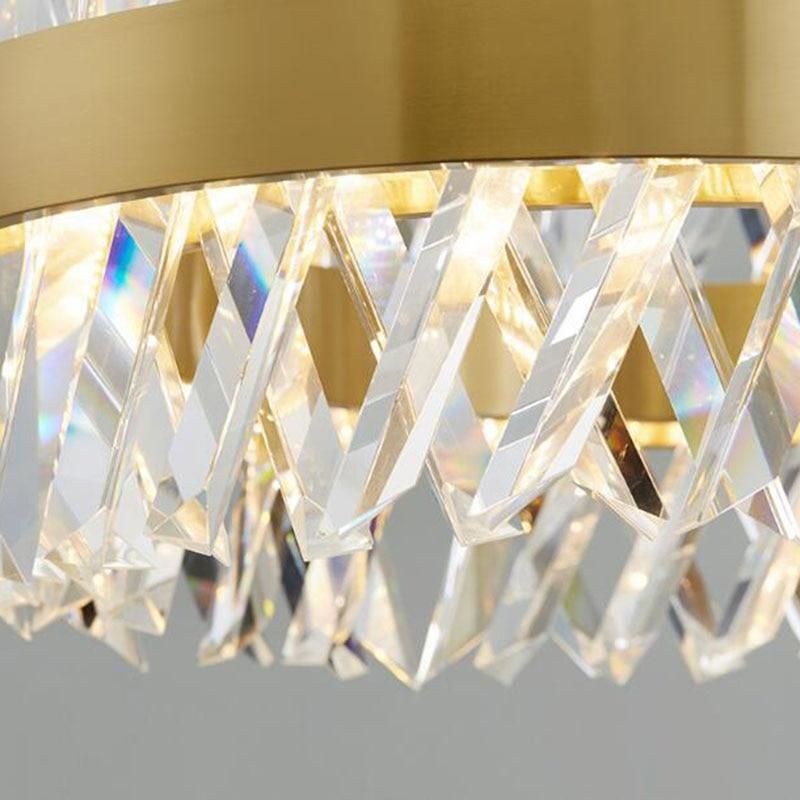 JC Open Round Crystal Chandelier