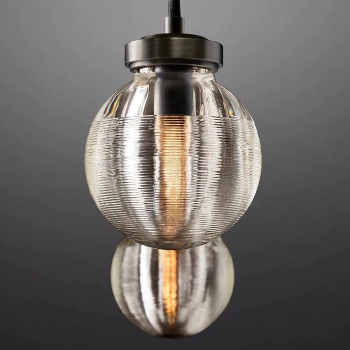 Perla Spherical Modern Rectangular Chandelier 54”