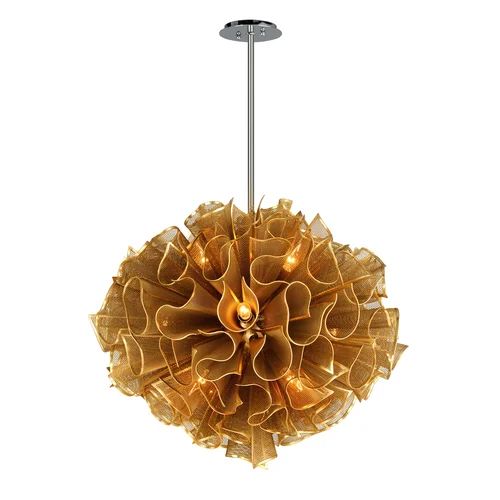 JC Peony  12 Lights Pendant Chandelier