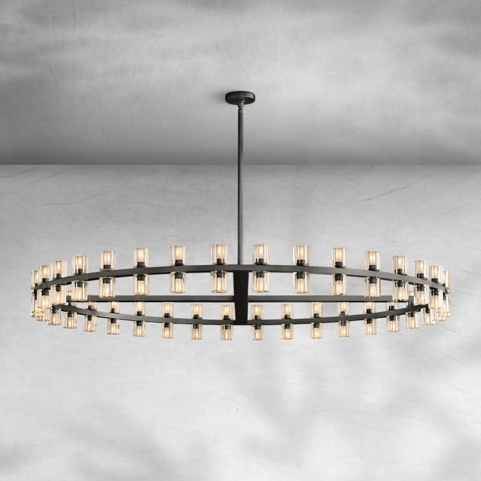 Arcachen Crystal Round Chandelier 60"