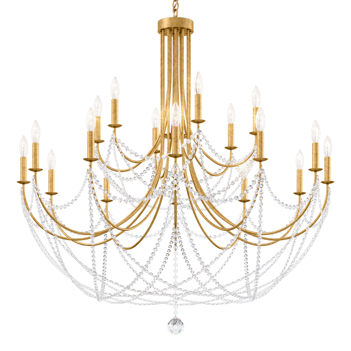 Verdan Half Circle Chandelier 43"