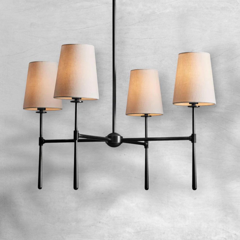 Rhodes Round Chandelier 4/6 Light