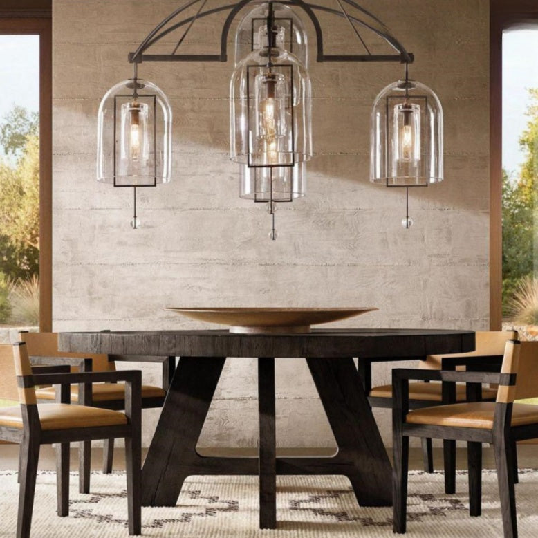 Fable Grand Round Chandelier 61" 5-Lights