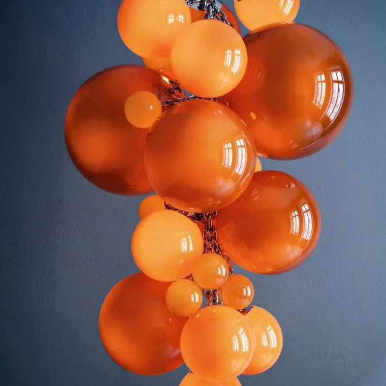 Fruit Grape Hanging Swag Chandelier