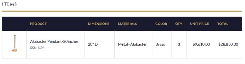 Quotation to Karrina Rotter