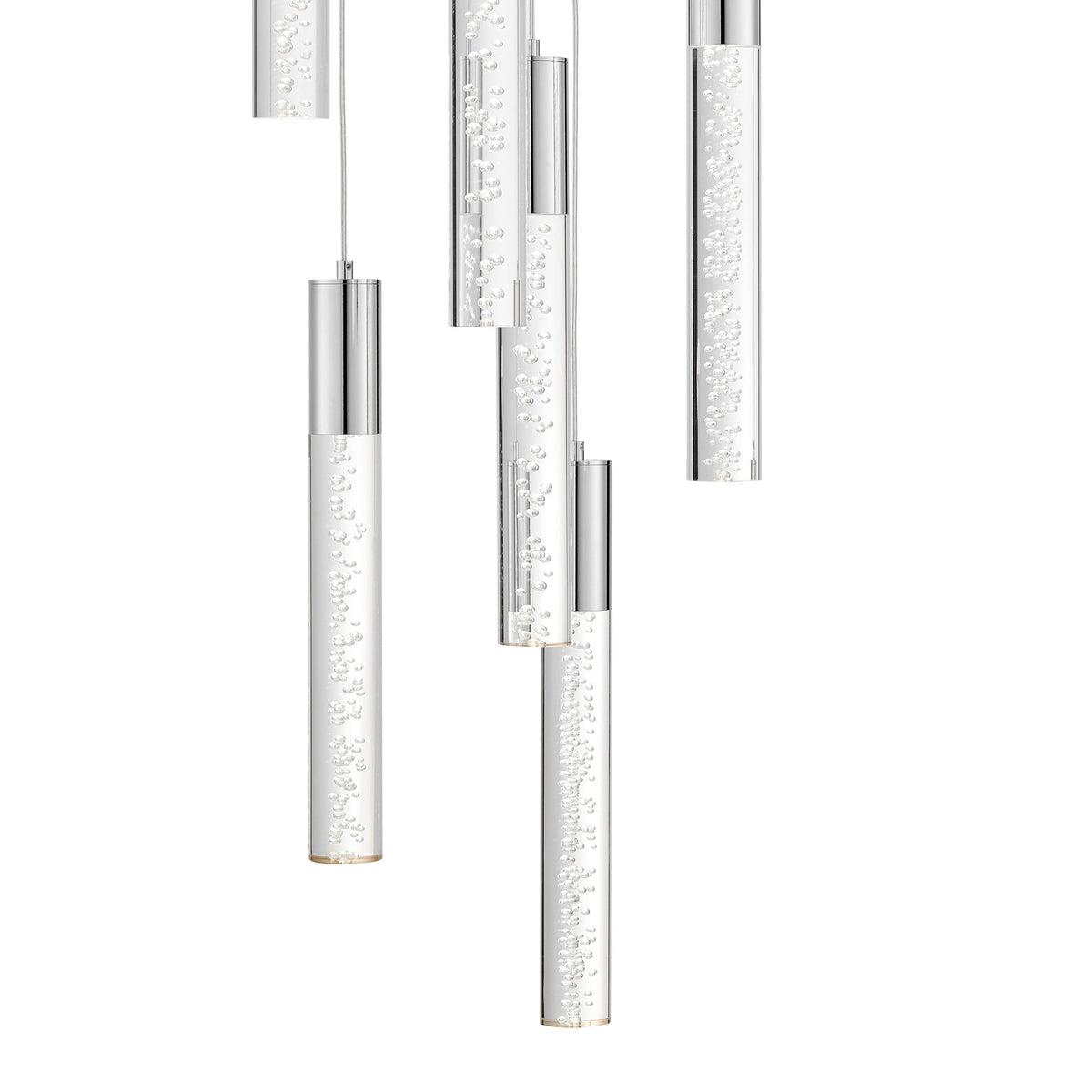 Sparkling Night Cylinder Chandelier 13 Light
