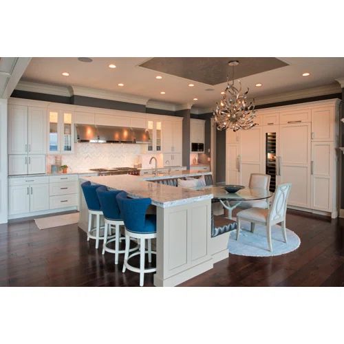 JC Spring Stream Pendant Chandelier 6 Lights