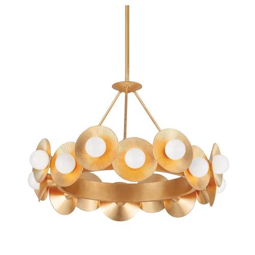 Flower 16 Lights Pendant Chandelier