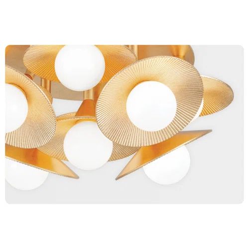 Flower 9 Lights Wall Sconce