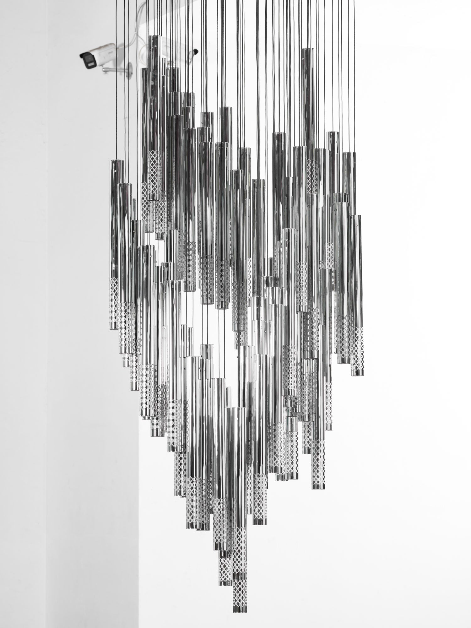 Galaxy Symphony Orchestra Meteor Shower Crystal Spiral Chandelier