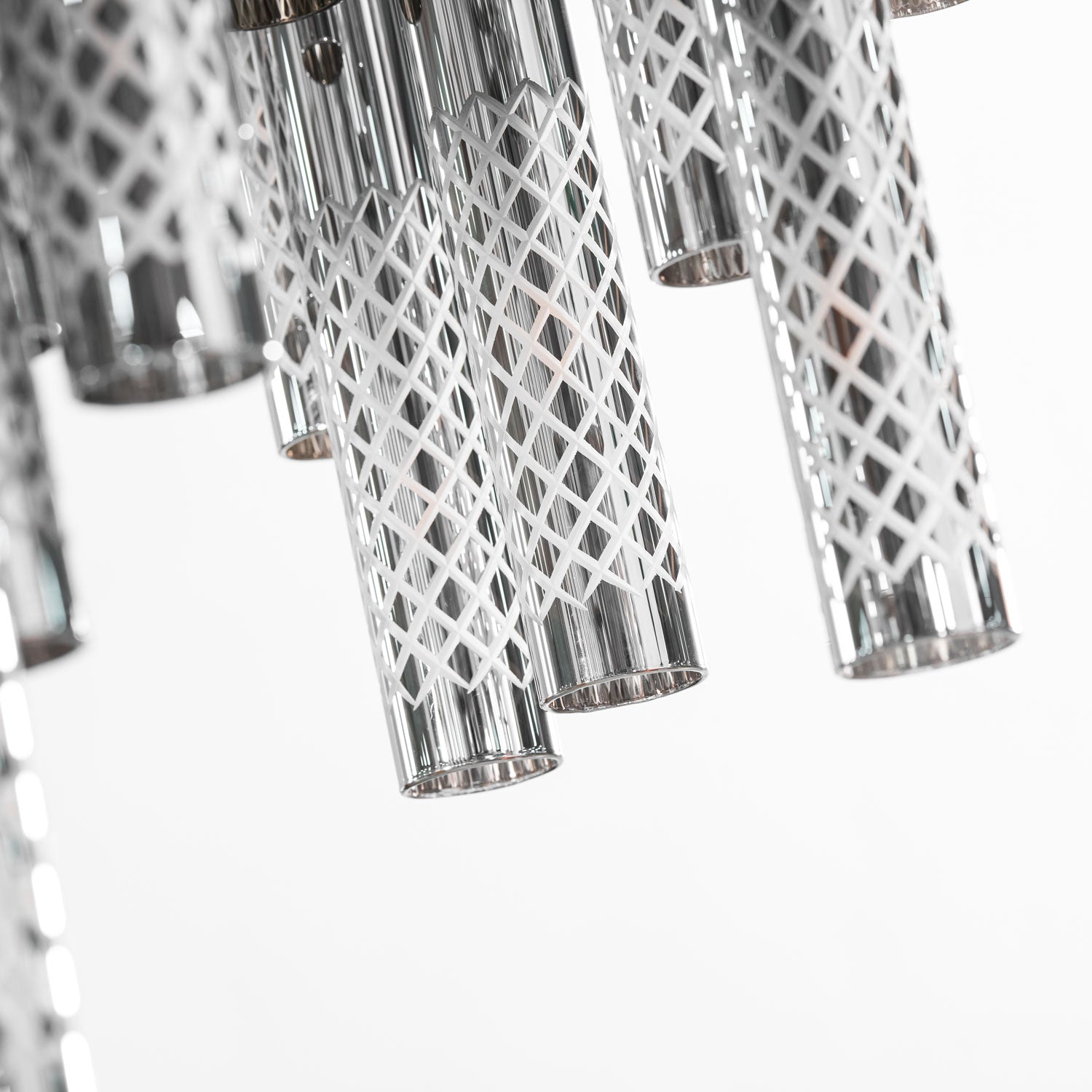Galaxy Symphony Orchestra Meteor Shower Crystal Spiral Chandelier