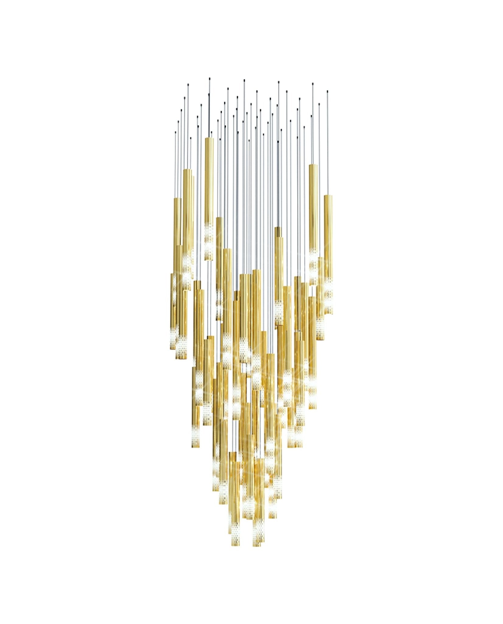 Galaxy Symphony Orchestra Meteor Shower Crystal Spiral Chandelier