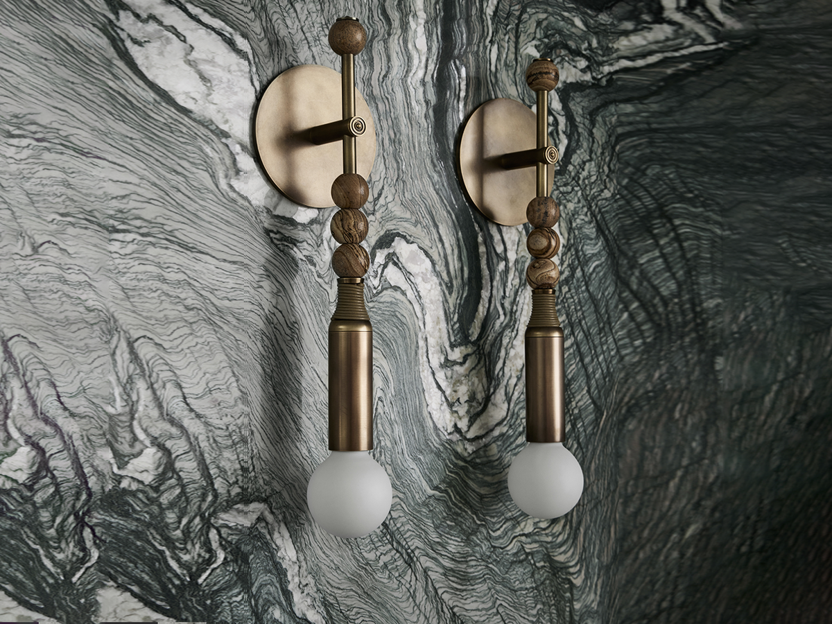 PATUS TALISMAN 1 SCONCE H19” x W5.5" x D4”