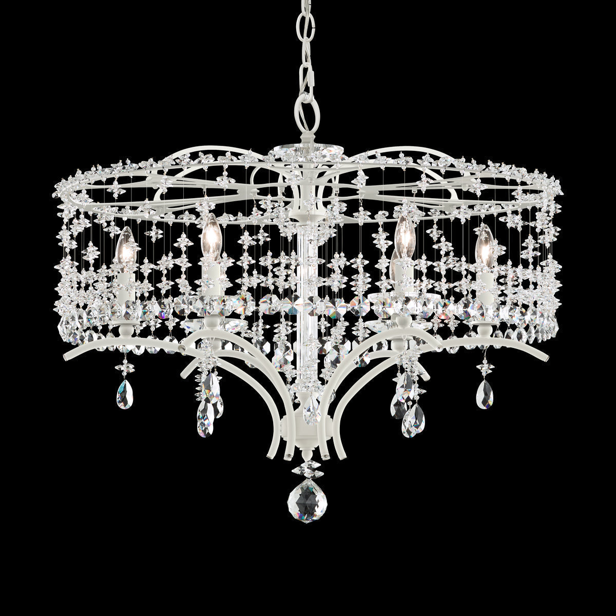 Bella Rose Chandelier 24"