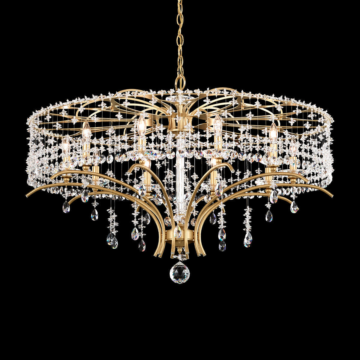 Bella Rose Chandelier 36"