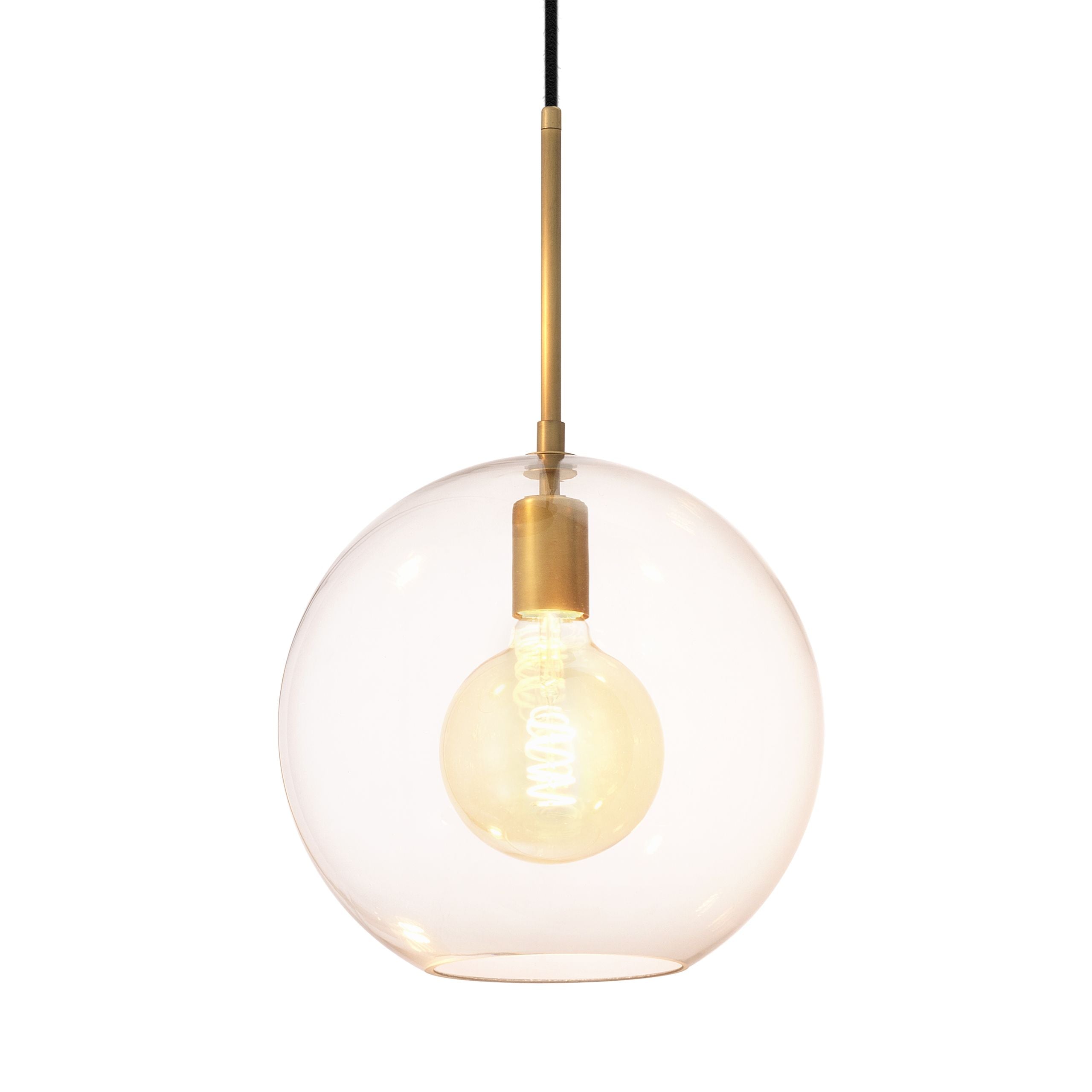 Eternity 5-Light Modern Brass Chandelier - Brass/Bronze