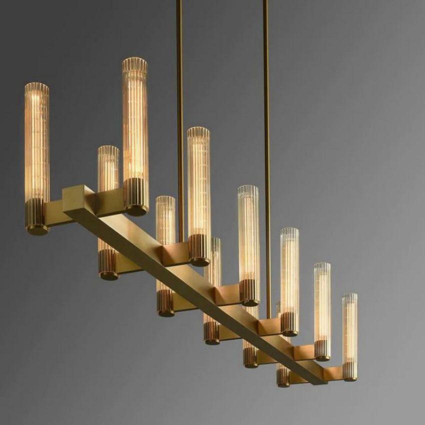 Chantelle Linear Chandelier 60"
