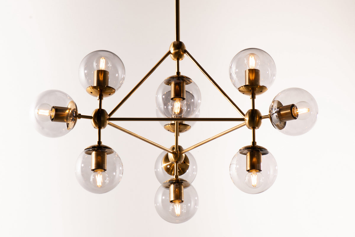 Bordeaux Mobile Glass Globe Chandelier