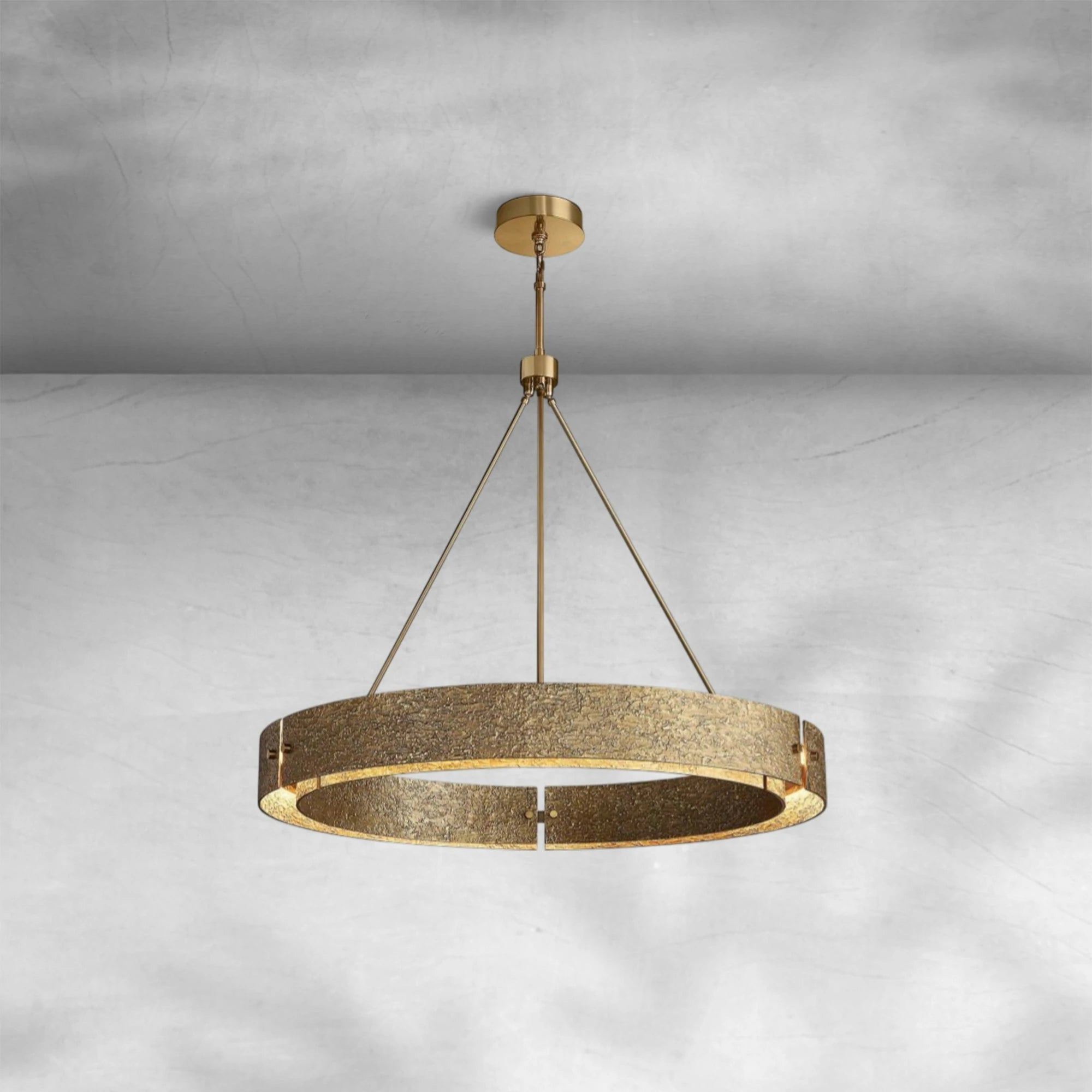 Veuvery Round Chandelier D 48"