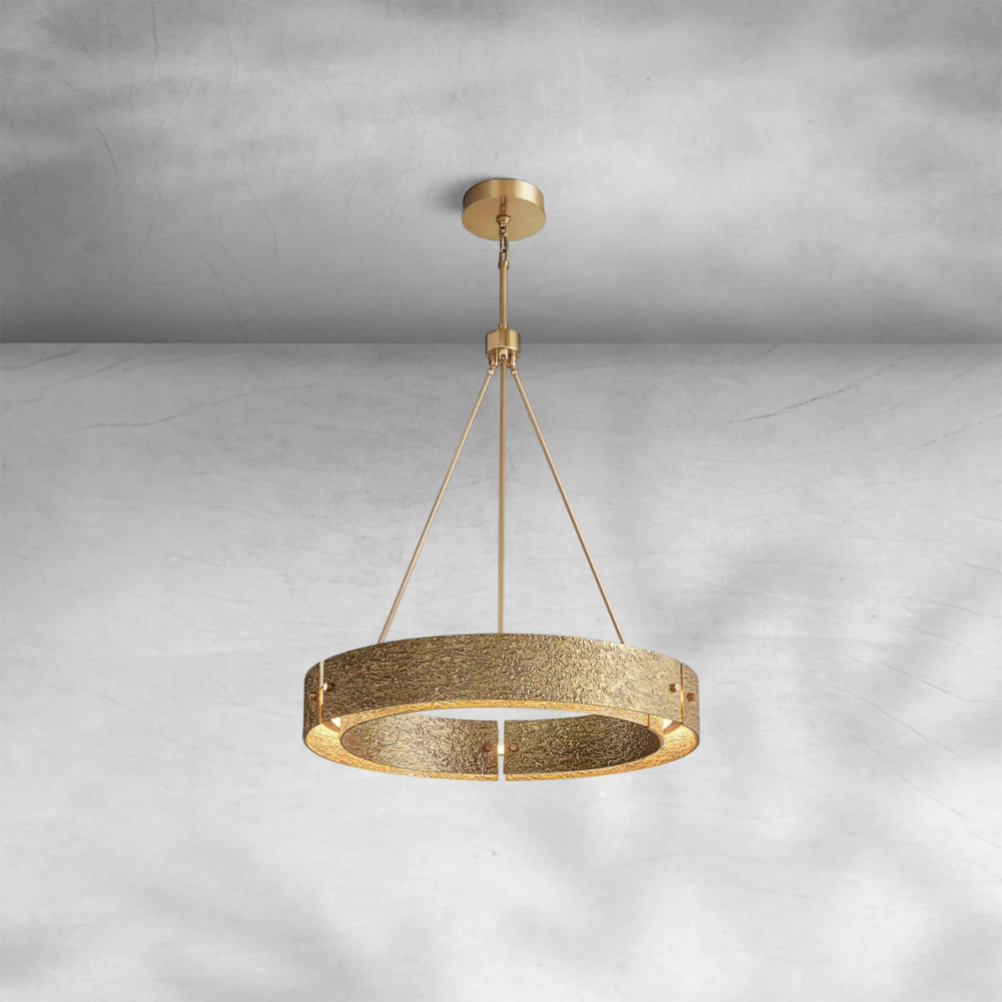 Veuvery Round Chandelier D36"