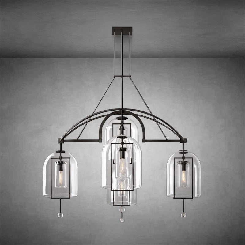 Fable Grand Round Chandelier 61" 5-Lights