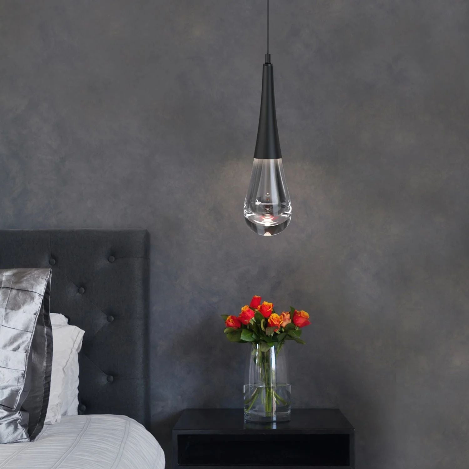 JC Water Drop LED Pendant Light