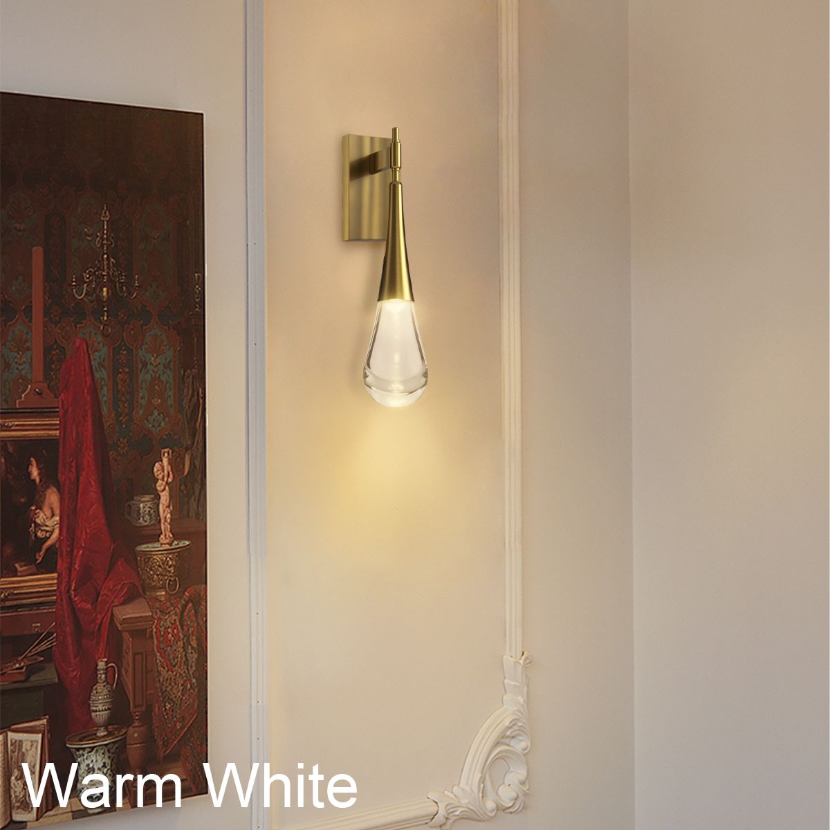 JC Water Drop LED Wall Sconce