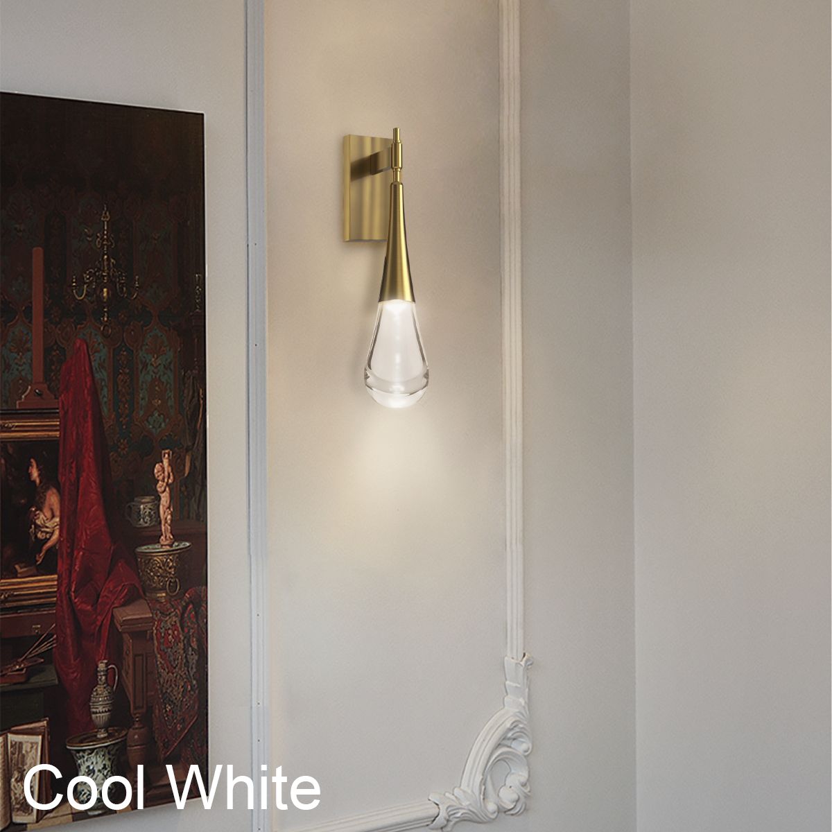JC Water Drop LED Wall Sconce