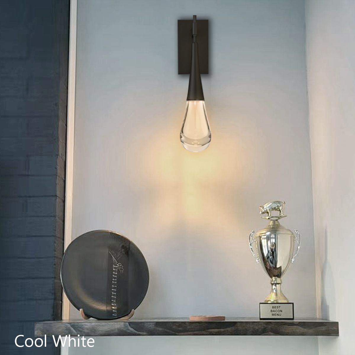 JC Water Drop LED Wall Sconce