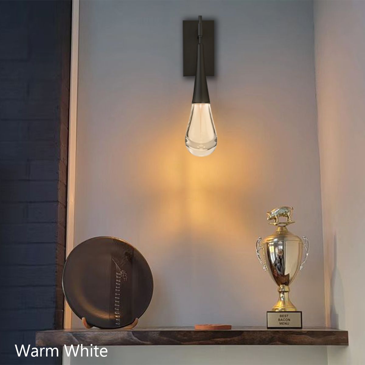 JC Water Drop LED Wall Sconce
