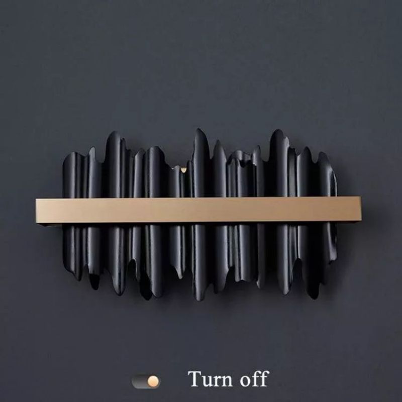 JC Wave Modern Sculpture Wall Sconce