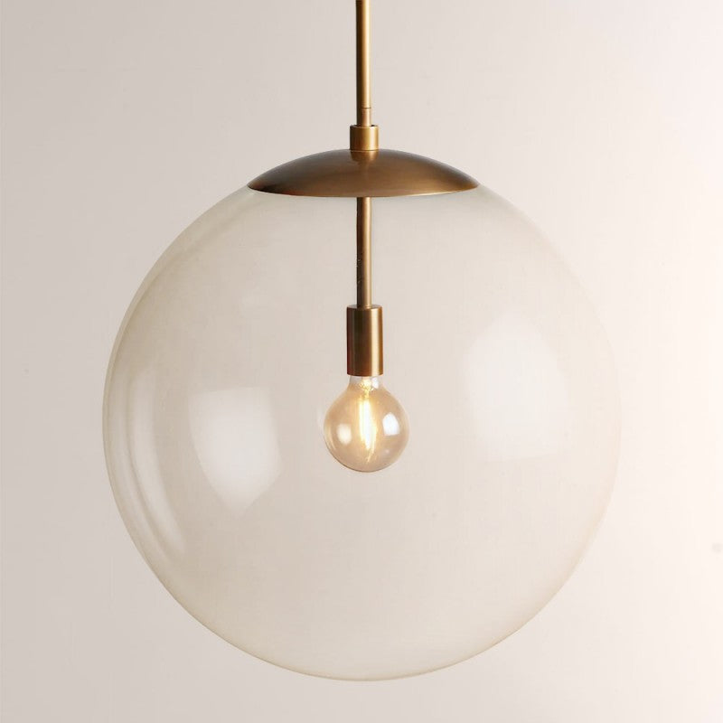 Wescott XL Globe Pendant with Rod