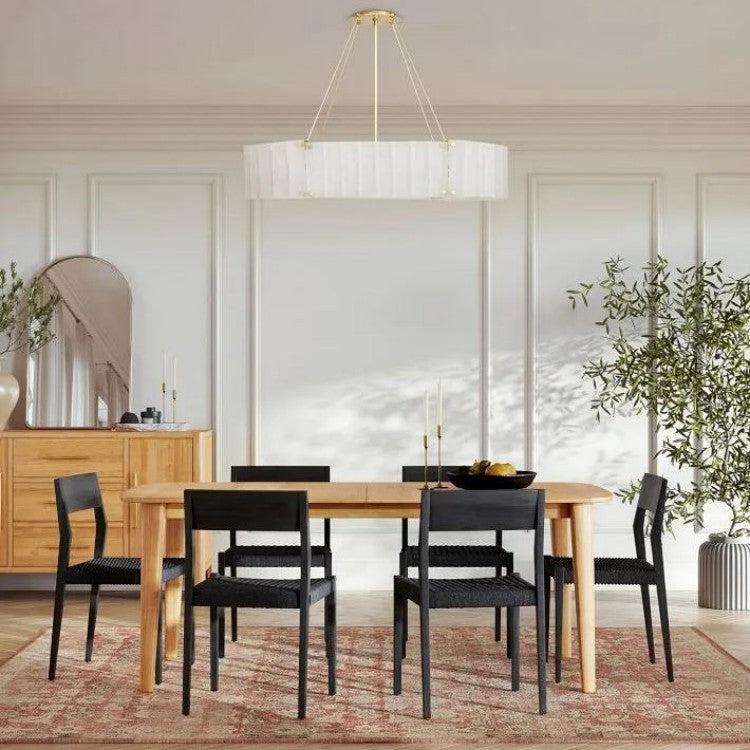 Womter Oval Crystal Chandelier 48"