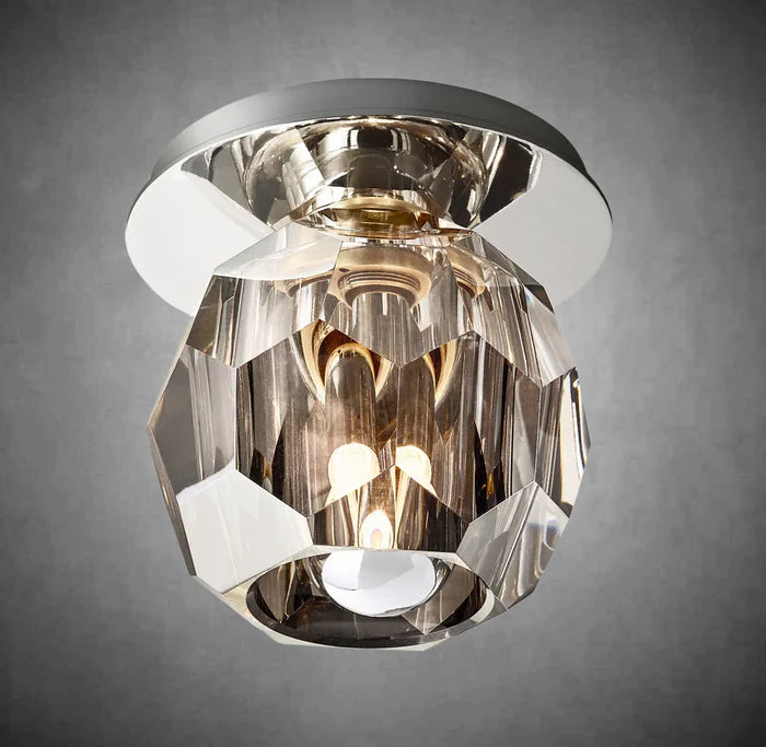 Bruma Glass Petite Flushmount