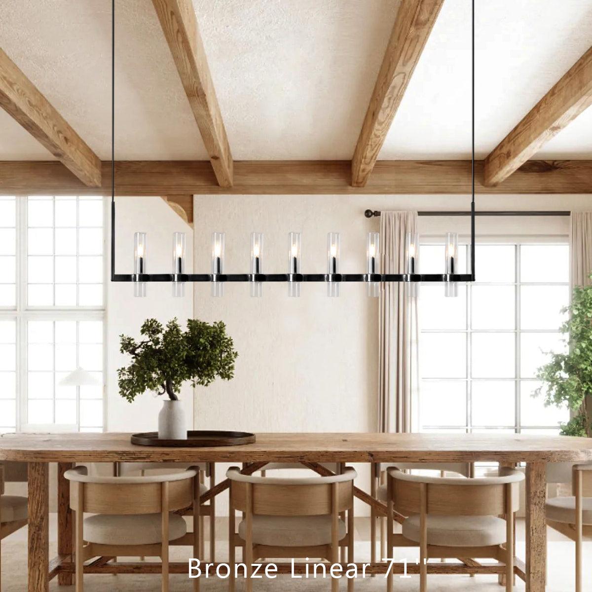 Ravion Linear Chandelier 71"
