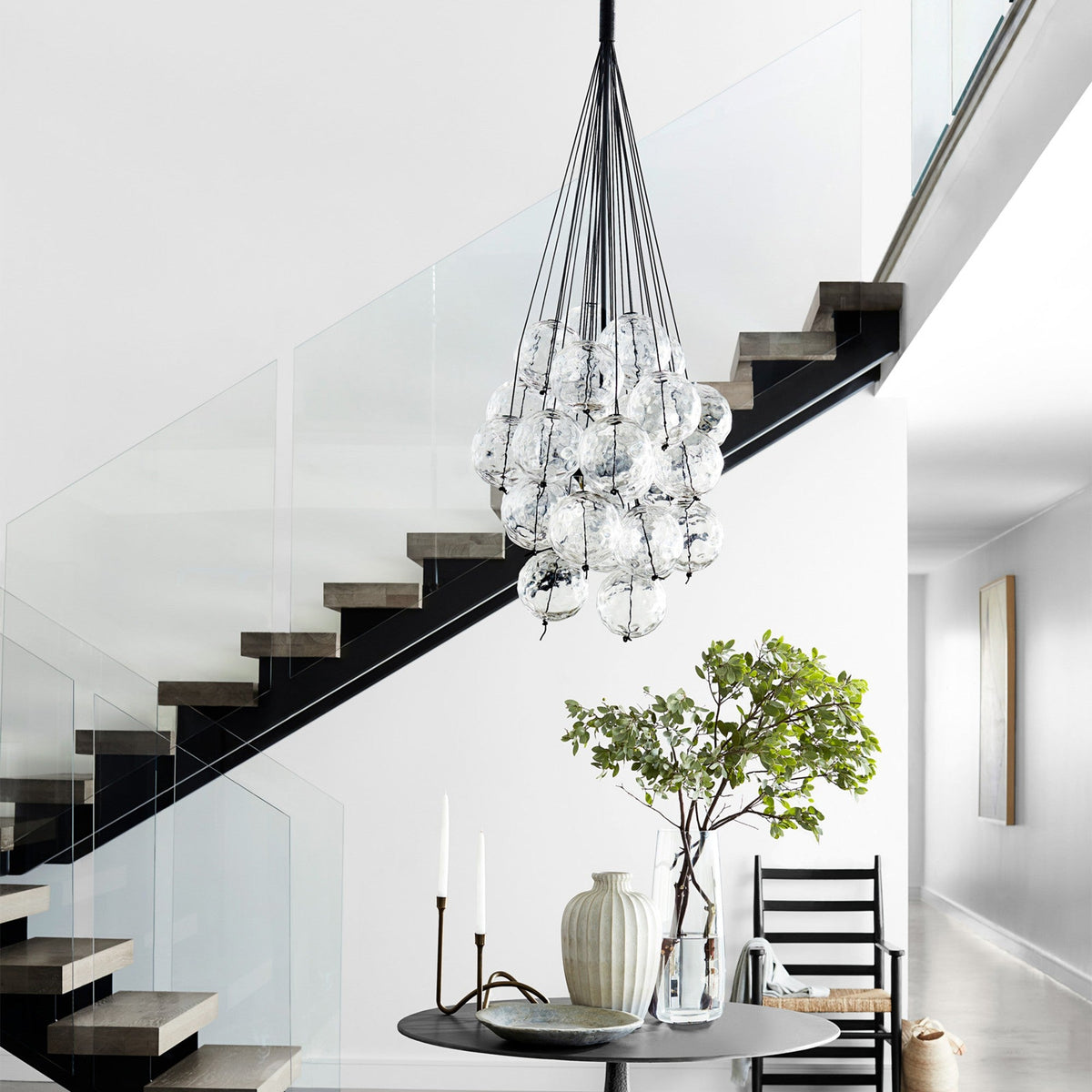 Berlin Glass Chandelier Small / Large