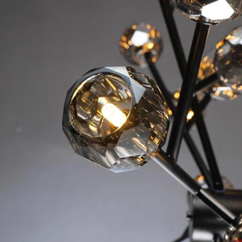 Bruma Glass Round Chandelier 24"36"48"60"72"