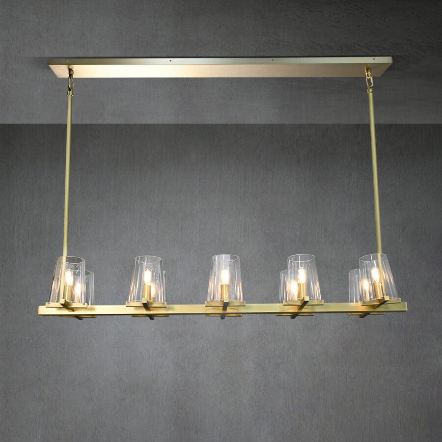 Paricia Modern Linear Chandelier 49"60"