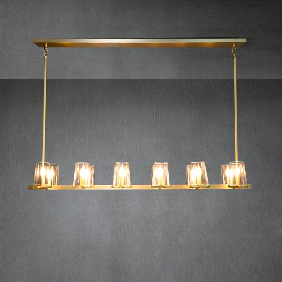 Paricia Modern Linear Chandelier 49"60"