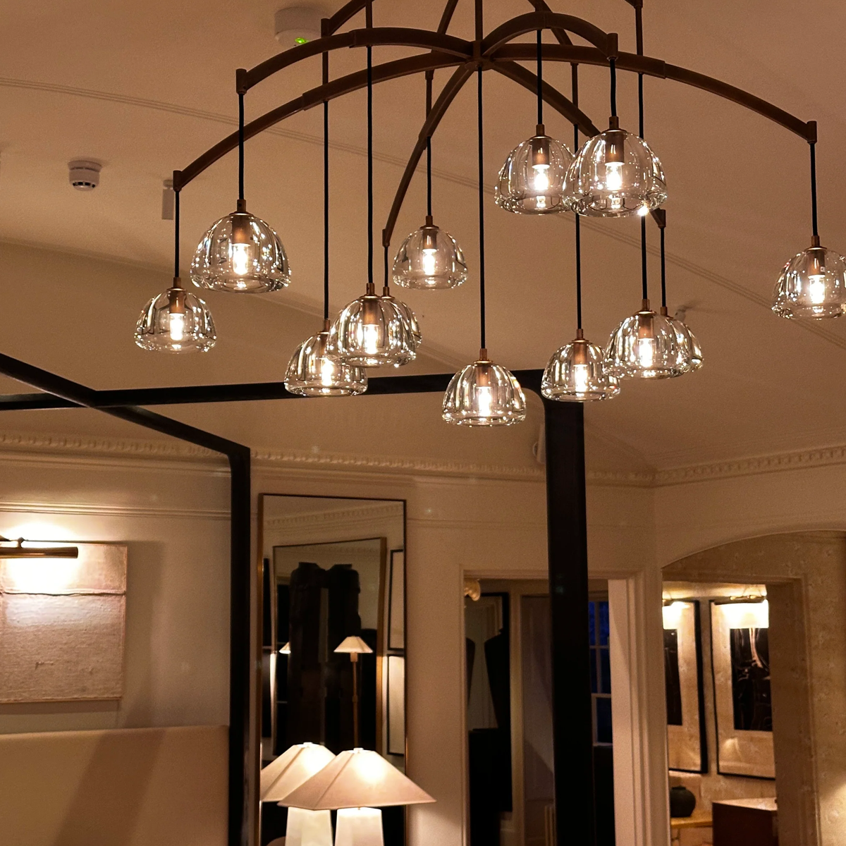 Haloid Round Chandelier