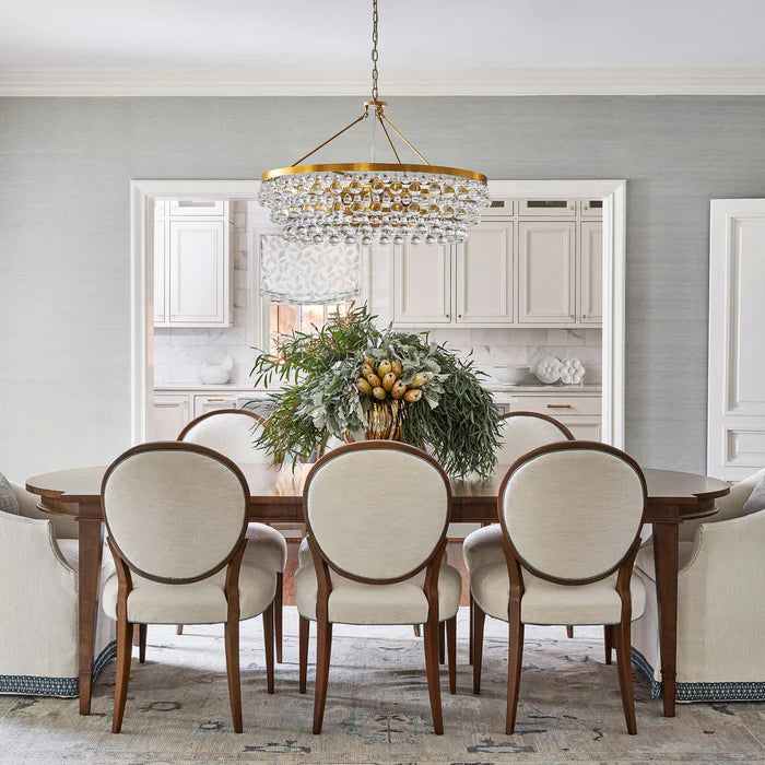 Cally 6 Light Chandelier 35"