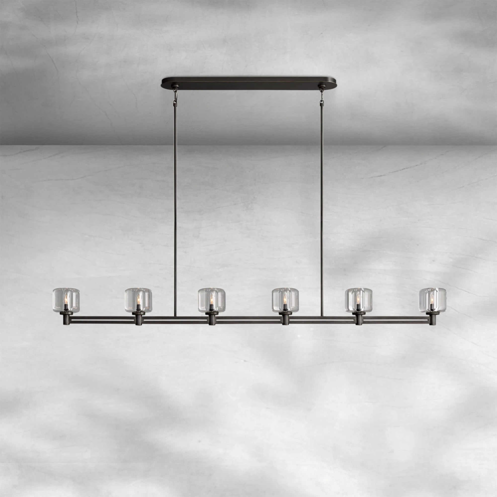 Demaket Linear Chandelier 54"72"