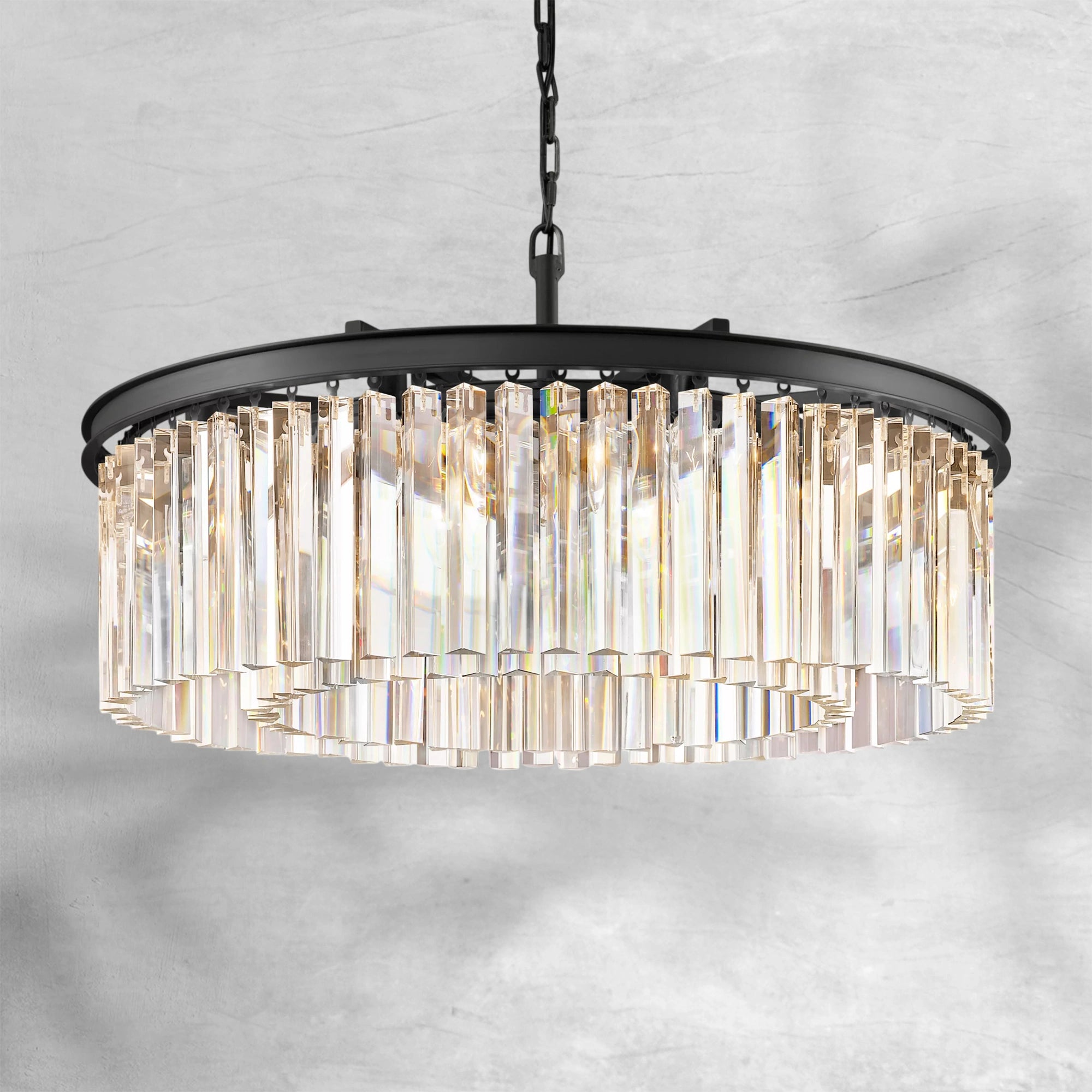 Rhysol Round Chandelier 32"
