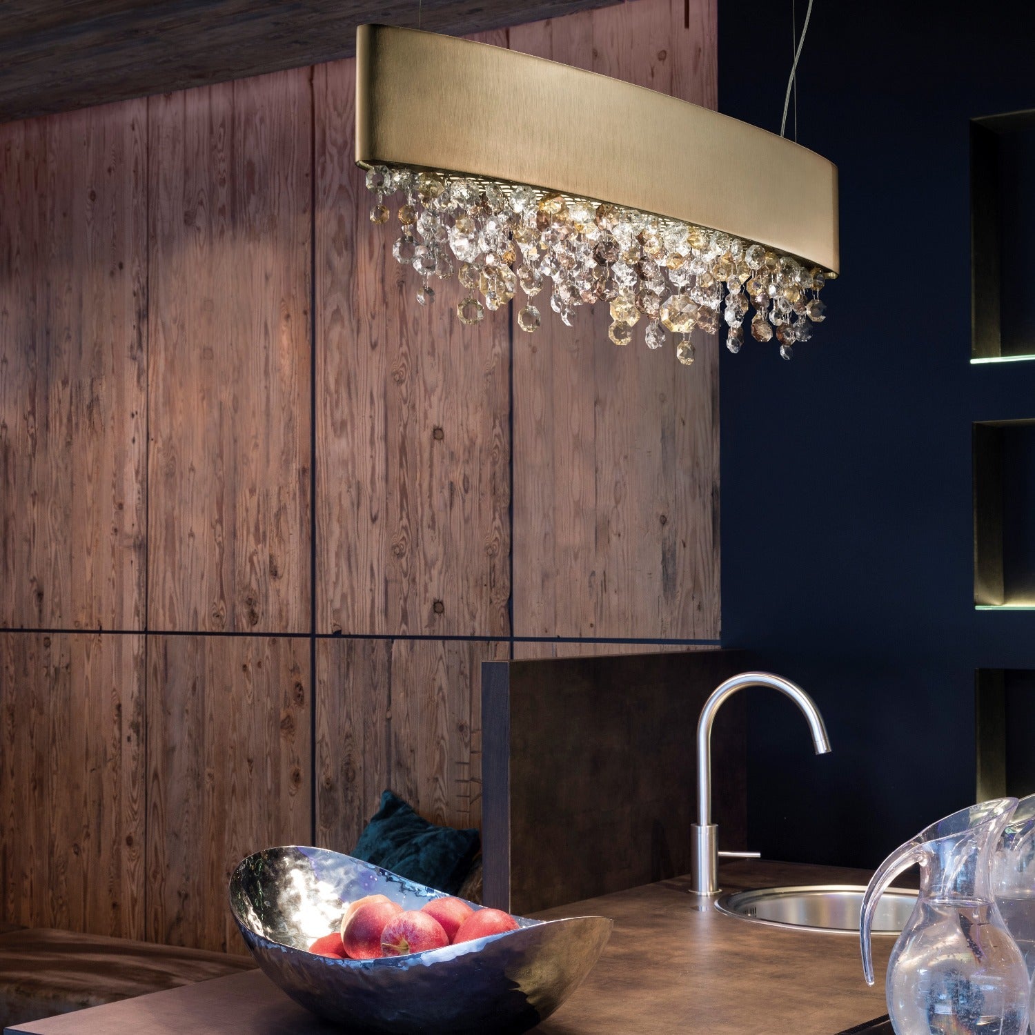 Olà S4 OV 100 | 4-Light Modern Chandelier
