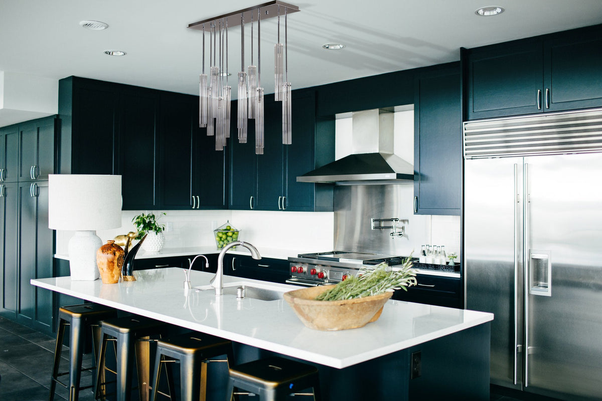 JC Multi Spot Glass Chandelier