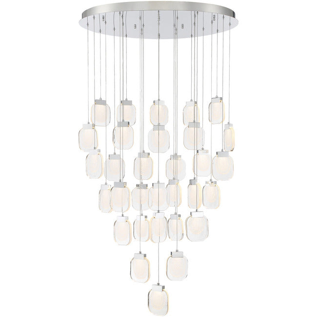 Solara Glass Chandelier