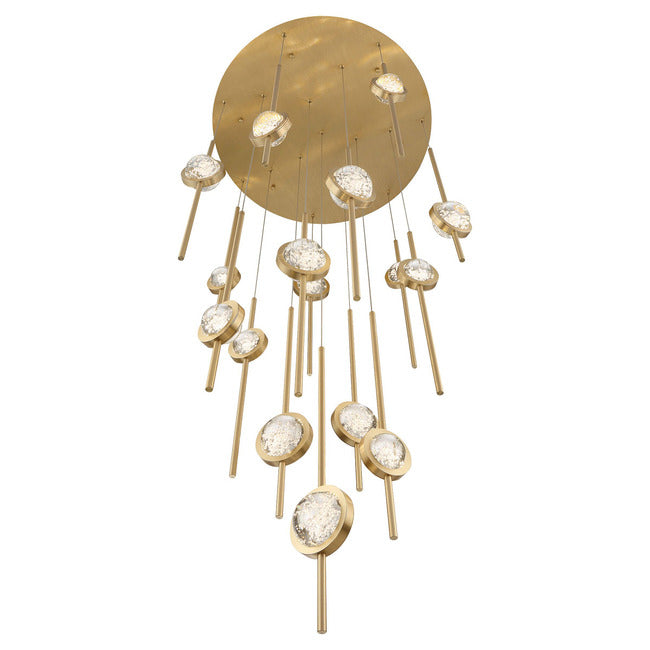 Velveton Seeded Glass Chandelier